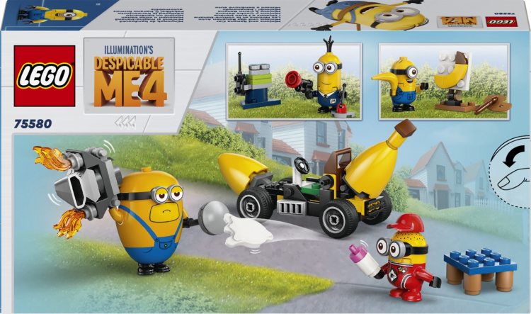 LEGO Minions 75580 - Kätyrit ja banaaniauto LEGO Minions 75580 - Kätyrit ja banaaniauto