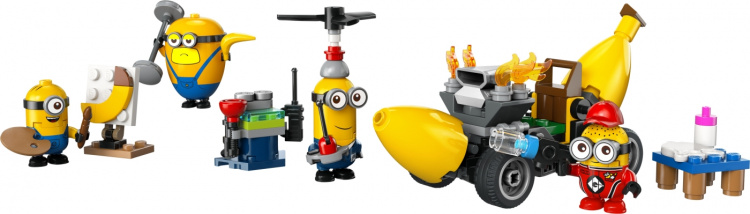 LEGO Minions 75580 - Kätyrit ja banaaniauto LEGO Minions 75580 - Kätyrit ja banaaniauto