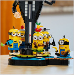 LEGO Minions 75582 - Palikoista rakennettavat Gru ja kätyrit