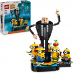 LEGO Minions 75582 - Palikoista rakennettavat Gru ja kätyrit