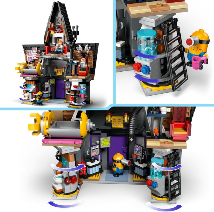 LEGO Minions 75583 - Kätyrien ja Grun kotitalo LEGO Minions 75583 - Kätyrien ja Grun kotitalo