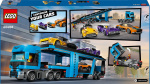 LEGO City Big Vehicles 60408 - Urheiluautojen kuljetusauto