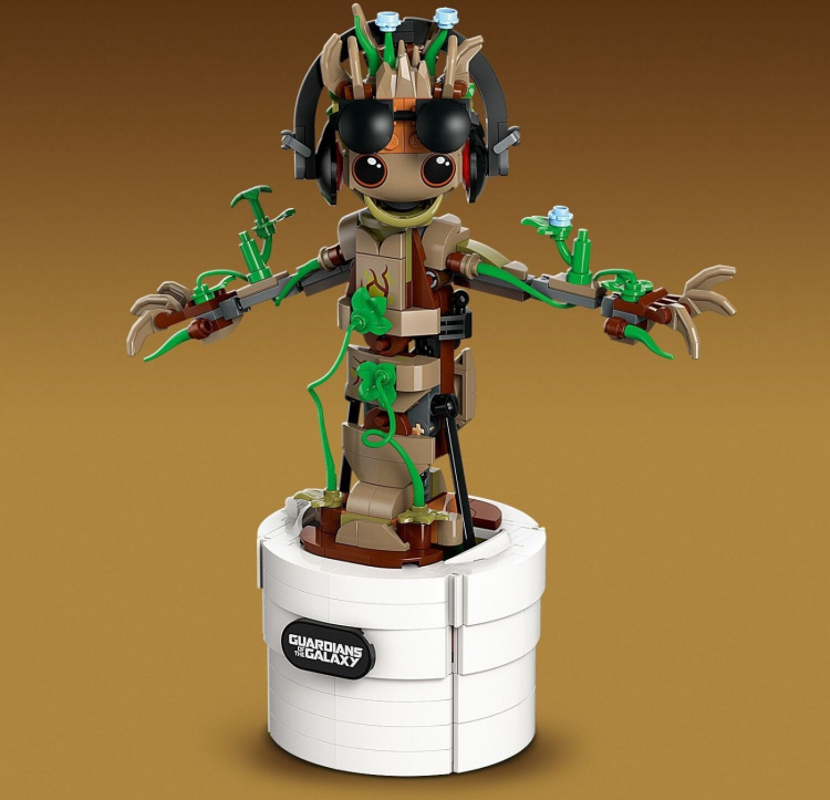 LEGO Super Heroes Marvel 76297 - Tanssiva Groot LEGO Super Heroes Marvel 76297 - Tanssiva Groot