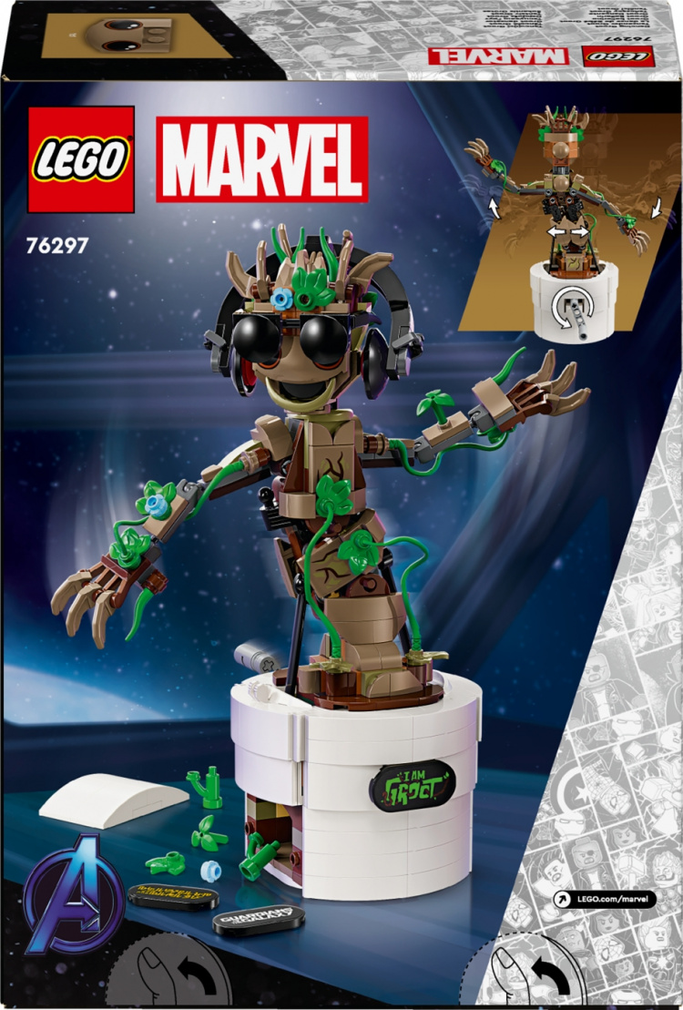 LEGO Super Heroes Marvel 76297 - Tanssiva Groot LEGO Super Heroes Marvel 76297 - Tanssiva Groot