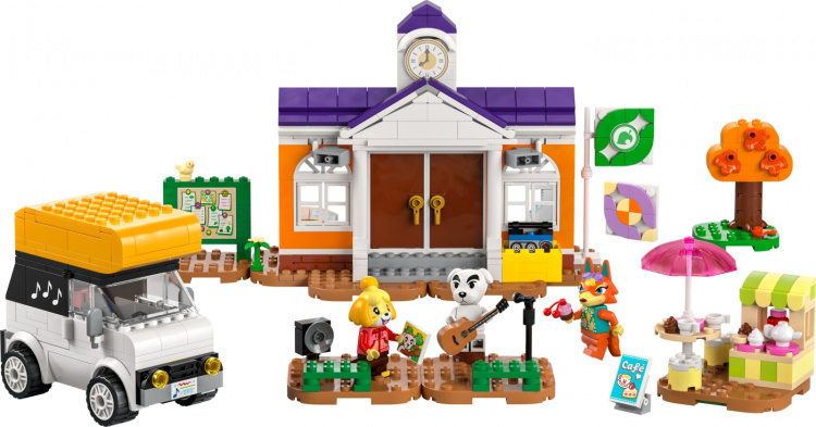 LEGO ® Animal Crossing™ 77052 - K.K.:n konsertti aukiolla LEGO ® Animal Crossing™ 77052 - K.K.:n konsertti aukiolla