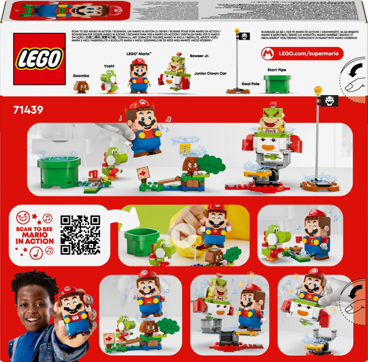 LEGO Super Mario 71439 - Interaktiivisen LEGO® Mario™ hahmon seikkailut LEGO Super Mario 71439 - Interaktiivisen LEGO® Mario™ hahmon seikkailut
