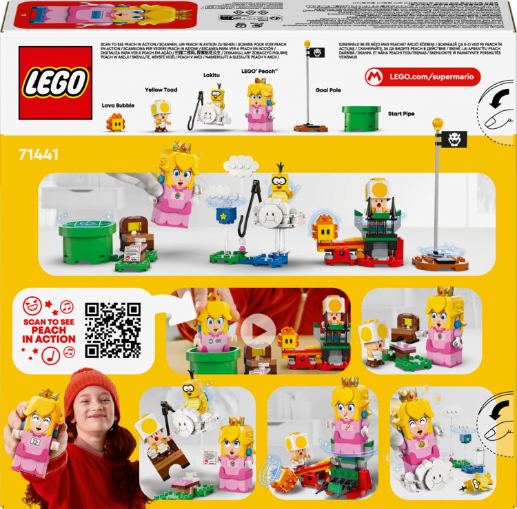 LEGO Super Mario 71441 - Interaktiivisen LEGO® Peach™ hahmon seikkailut LEGO Super Mario 71441 - Interaktiivisen LEGO® Peach™ hahmon seikkailut
