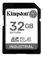 Kingston 32G SDHC Industrial pSLC Class10, UHS-I,U3,V30, A1 SD-Card