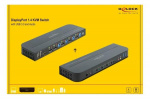 DeLOCK DisplayPort 1.4 KVM Switch 8K 30 Hz with USB 3.0 and Audio