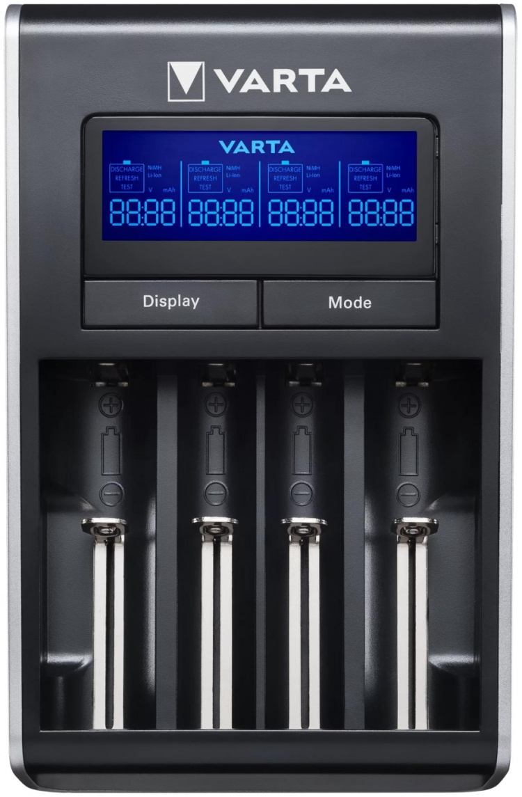 Varta LCD Dual Tech Charger 57676 1 Pack