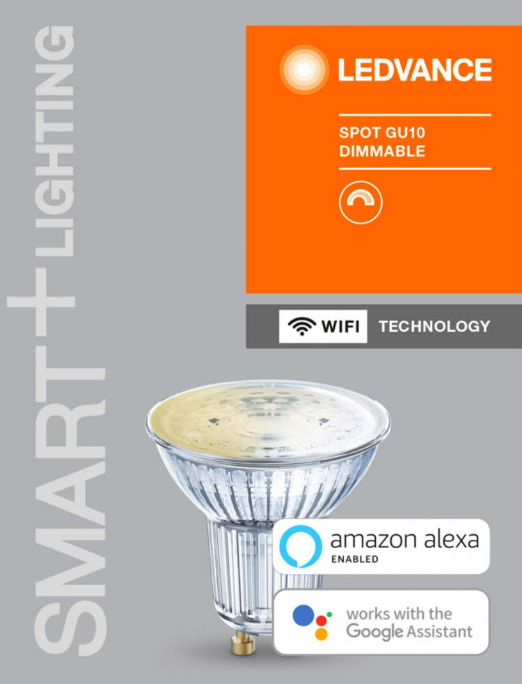 LEDVANCE SMART+ PAR16 50W/827 frosted GU10 WiFi - C