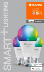 LEDVANCE SMART+ standard 60W/RGBW fr E27 WiFi 3 pack - C