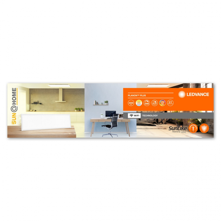 LEDVANCE SMART+ Sun@Home Planon 120x30cm 35W TW WiFi - C LEDVANCE SMART+ Sun@Home Planon 120x30cm 35W TW WiFi - C