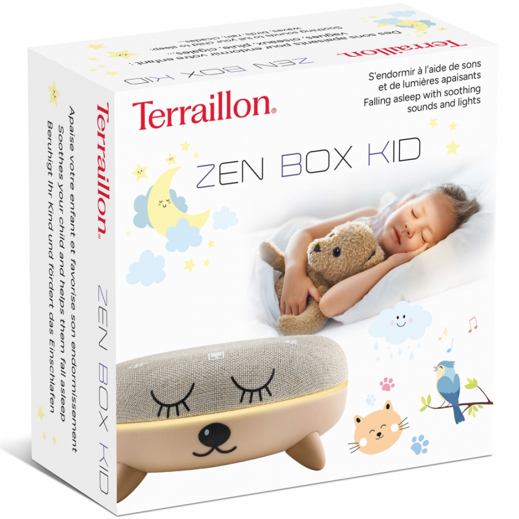 Terraillon Zen Box Kid ljudbox Lugnande ljud, 8 ljusstämningar & Bluetooth Terraillon Zen Box Kid ljudbox Lugnande ljud, 8 ljusstämningar & Bluetooth