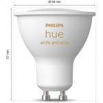 Philips Hue White Ambiance GU10 400lm 3-pack