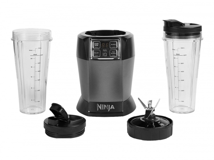 Ninja BN495EU Blender 2 Auto-iQ features black/silver Ninja BN495EU Blender 2 Auto-iQ features black/silver