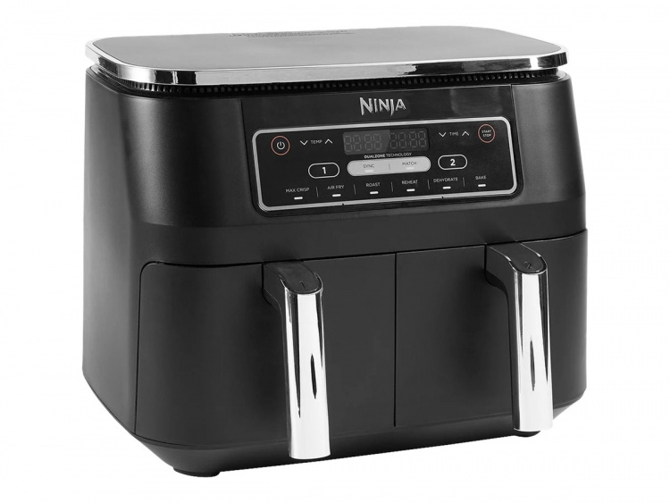 Ninja Foodi Dual Zone AF300EU Airfryer 2470W Grå Ninja Foodi Dual Zone AF300EU Airfryer 2470W Grå