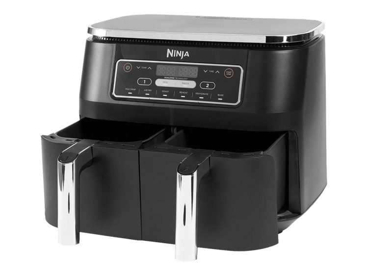 Ninja Foodi Dual Zone AF300EU Airfryer 2470W Grå Ninja Foodi Dual Zone AF300EU Airfryer 2470W Grå