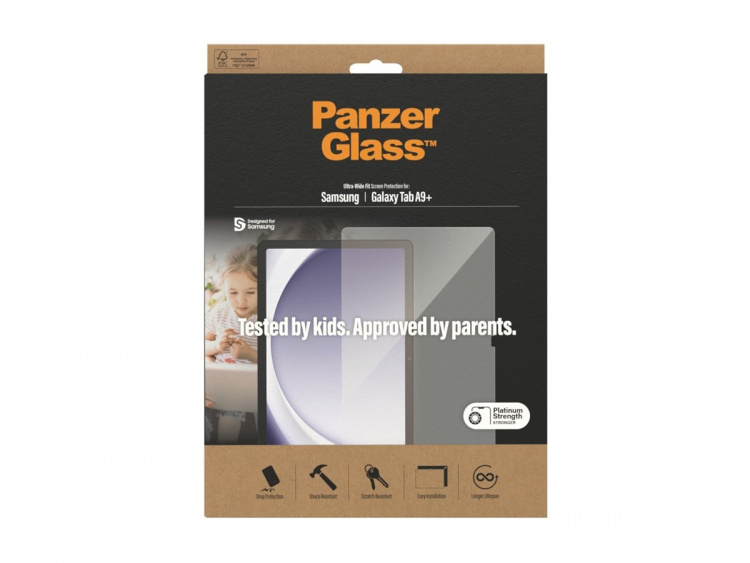 PanzerGlass Screen Protector Transparent Samsung Galaxy Tab A9+ PanzerGlass Screen Protector Transparent Samsung Galaxy Tab A9+