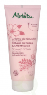 Melvita Shower Cream - Rose Petals&Acacia Honey 200 ml