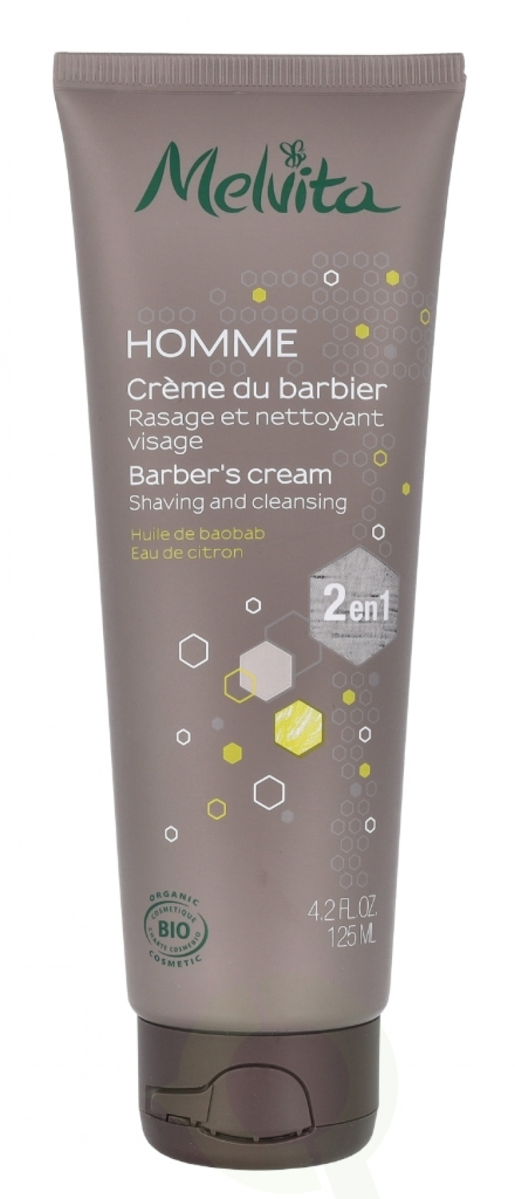 Melvita Homme Barber\'s Cream 125 ml