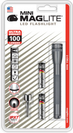 Maglite Mini Maglite AAA LED -taskulamppu, harmaa