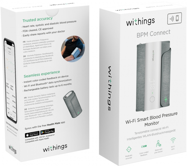 Withings BPM Connect -verenpainemittari