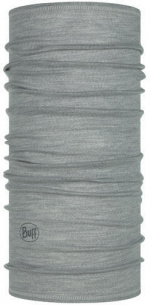 Buff Lightweight Merino -putkihuivi, vaaleanharmaa
