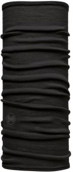 Buff Lightweight Merino Junior -putkihuivi, musta