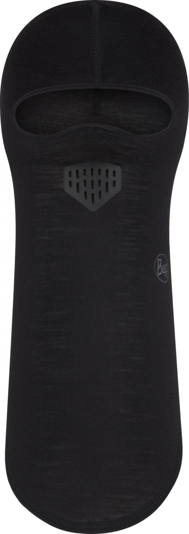 Buff Lw Merino Balaclava -merinokypärähuppu, musta