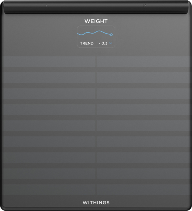 Withings Body Scan -älyvaaka, musta
