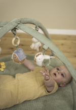 Little Dutch Little Farm -leikkimatto kaarilla, vihreä