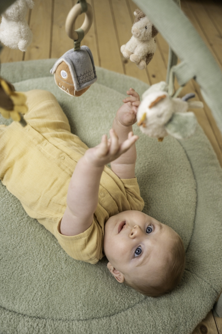 Little Dutch Little Farm -leikkimatto kaarilla, vihreä