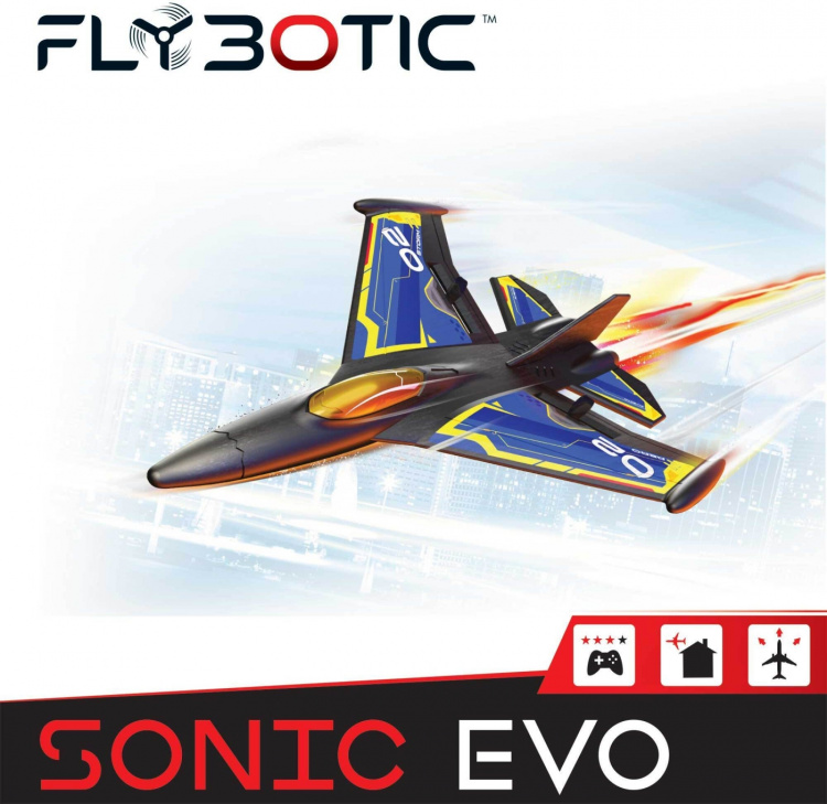 Silverlit Flybotic Sonic Evo - kauko-ohjattava lentokone