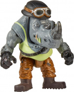 Teenage Mutant Ninja Turtles : Rocksteady Chopper Cycle -figuuri + moottoripyörä