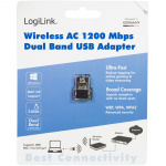 LogiLink USB 2.0 Wifi-sovitin AC 1200Mbit/s