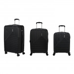 American Tourister Matkalaukku Niteline Set 3 kpl Musta American Tourister Matkalaukku Niteline Set 3 kpl Musta