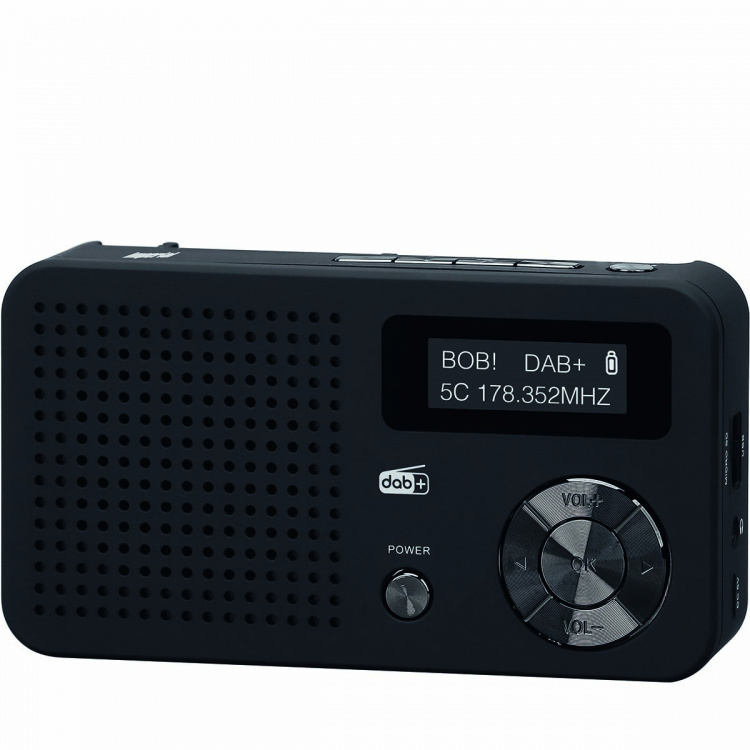 imperial DABMAN 13 Kannettava DAB+ / FM-radio musta imperial DABMAN 13 Kannettava DAB+ / FM-radio musta