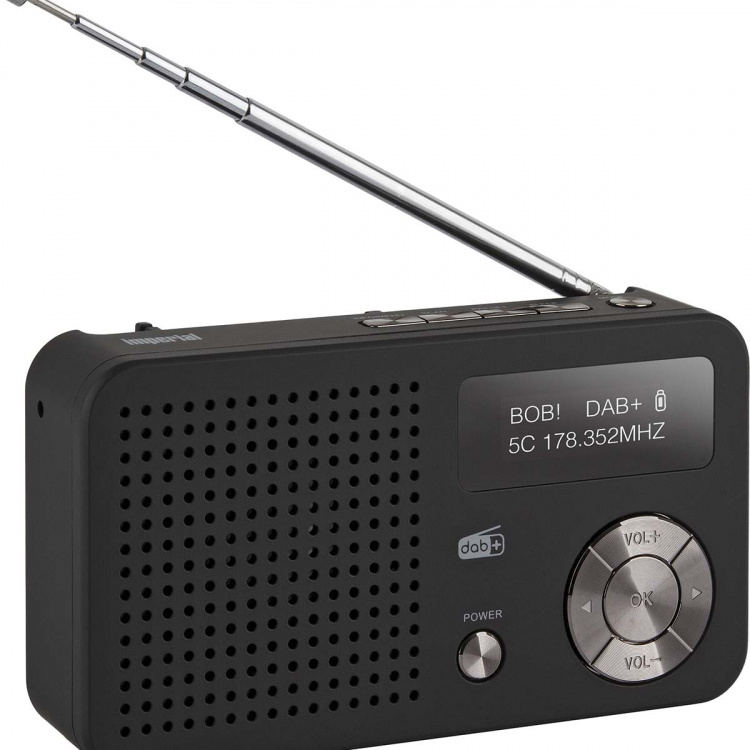 imperial DABMAN 13 Kannettava DAB+ / FM-radio musta imperial DABMAN 13 Kannettava DAB+ / FM-radio musta