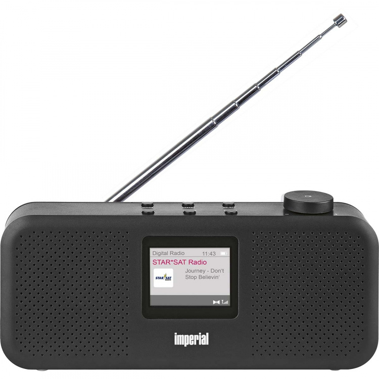 imperial DABMAN 16 DAB+ / FM stereoradio musta