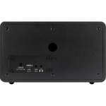 imperial i110 Wi-Fi-internetradio, jossa on mediasoitintoiminto Musta