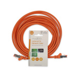 Nedis CAT6 Verkkokaapeli | RJ45 uros | RJ45 uros | S/FTP | 5.00 m | Pyöreä | LSZH | Oranssi | Label Nedis CAT6 Verkkokaapeli | RJ45 uros | RJ45 uros | S/FTP | 5.00 m | Pyöreä | LSZH | Oranssi | Label