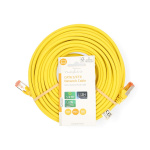 Nedis CAT6 Verkkokaapeli | RJ45 uros | RJ45 uros | S/FTP | 15.0 m | Pyöreä | LSZH | Keltainen | Label Nedis CAT6 Verkkokaapeli | RJ45 uros | RJ45 uros | S/FTP | 15.0 m | Pyöreä | LSZH | Keltainen | Label