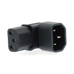 Nedis Laajennus Plug | IEC-320-C13 | IEC-320-C14 | Kulma, 90 ° | Niklattu | PVC | Musta | Laatikko | 1 kpl Nedis Laajennus Plug | IEC-320-C13 | IEC-320-C14 | Kulma, 90 ° | Niklattu | PVC | Musta | Laatikko | 1 kpl