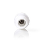 Nedis IEC (Coax) Liitin | Suora | Uros | Niklattu | 75 Ohm | Ruuvi | Kaapelin läpitulomitta: 7.0 mm | Metalli / PVC | Valkoinen | 2 kpl | Laatikko