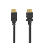 Nedis High Speed HDMI ™ Kaapeli Ethernet | HDMI™ liitin | HDMI™ liitin | 4K@60Hz | ARC | 18 Gbps | 1.00 m | Pyöreä | PVC | Musta | Laatikko Nedis High Speed HDMI ™ Kaapeli Ethernet | HDMI™ liitin | HDMI™ liitin | 4K@60Hz | ARC | 18 Gbps | 1.00 m | Pyöreä | PVC | Musta | Laatikko