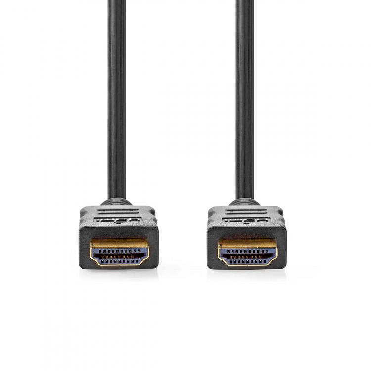 Nedis High Speed ​​HDMI ™ Kaapeli Ethernet | HDMI™ liitin | HDMI™ liitin | 4K@60Hz | ARC | 18 Gbps | 10.0 m | Pyöreä | PVC | Musta | Laatikko