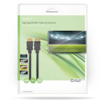 Nedis High Speed ​​HDMI ™ Kaapeli Ethernet | HDMI™ liitin | HDMI™ liitin | 4K@60Hz | ARC | 18 Gbps | 10.0 m | Pyöreä | PVC | Musta | Laatikko
