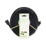 Nedis High Speed HDMI ™ Kaapeli Ethernet | HDMI™ liitin | HDMI™ liitin | 4K@60Hz | ARC | 18 Gbps | 15.0 m | Pyöreä | PVC | Musta | Label Nedis High Speed HDMI ™ Kaapeli Ethernet | HDMI™ liitin | HDMI™ liitin | 4K@60Hz | ARC | 18 Gbps | 15.0 m | Pyöreä | PVC | Musta | Label