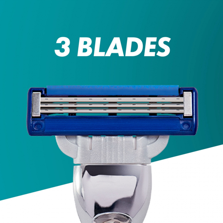 Gillette Rakhyvel Mach3 Turbo 2st rakblad
